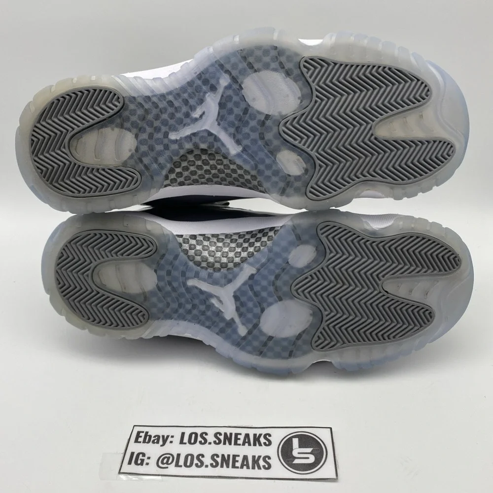 Size 11.5 - Jordan 11 Retro Low Cool Grey‎ 2018 (528895-003)